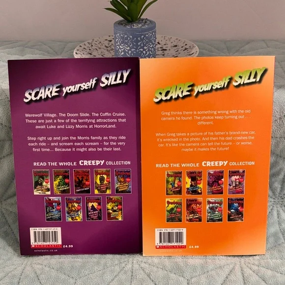 Goosebumps Books by: R.L.Stine - One Day at Horrorland & Say Cheese and Die! #1 - Picture 2 of 4